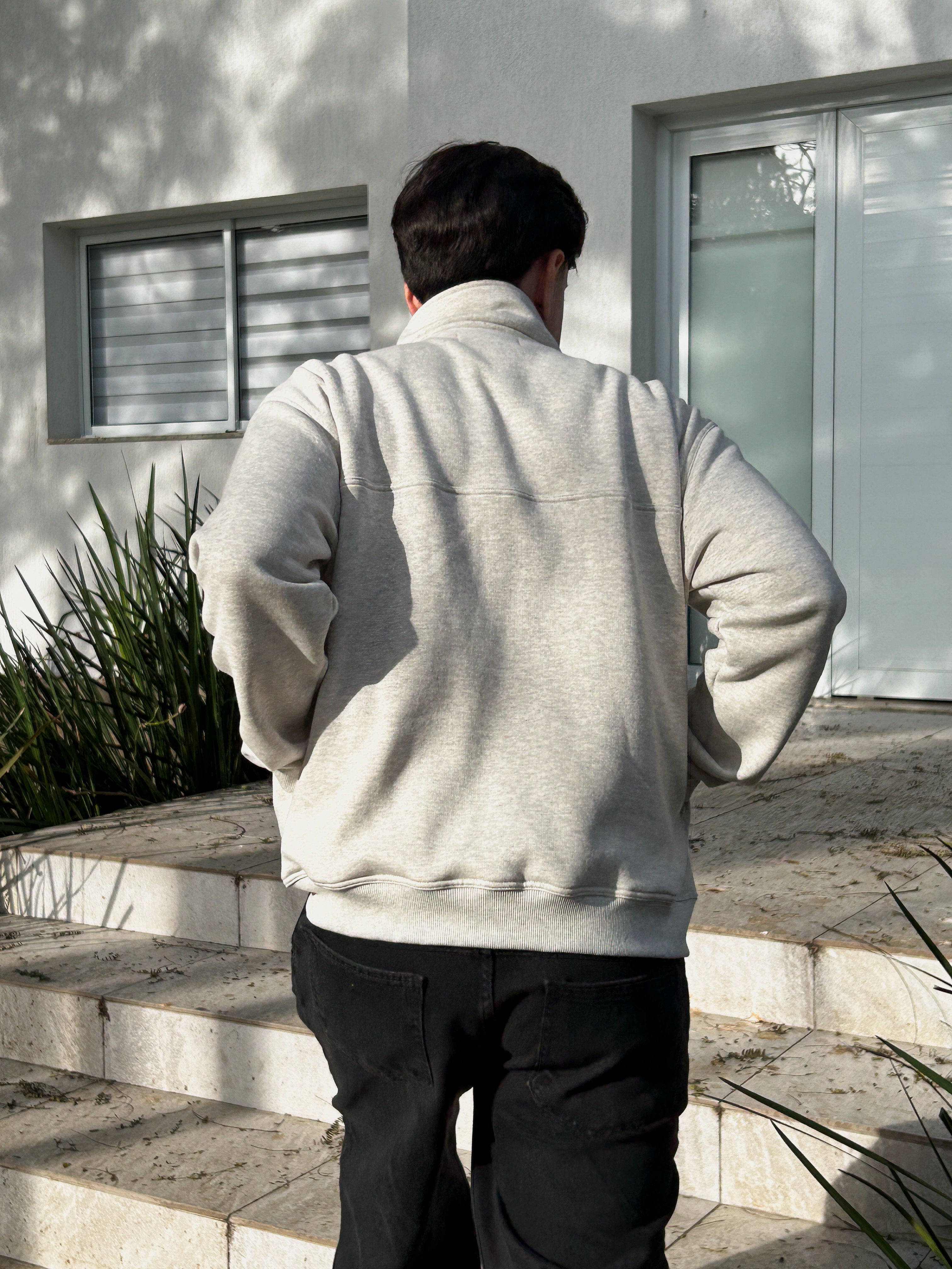 QUARTER ZIP BUNY - MESCLA