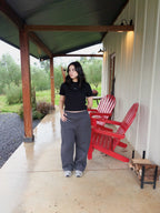 SWEATPANT "B" DARK GRAY