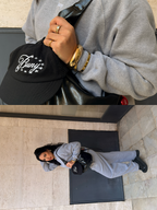 CREWNECK RAGLAN BUNY CINZA MESCLA