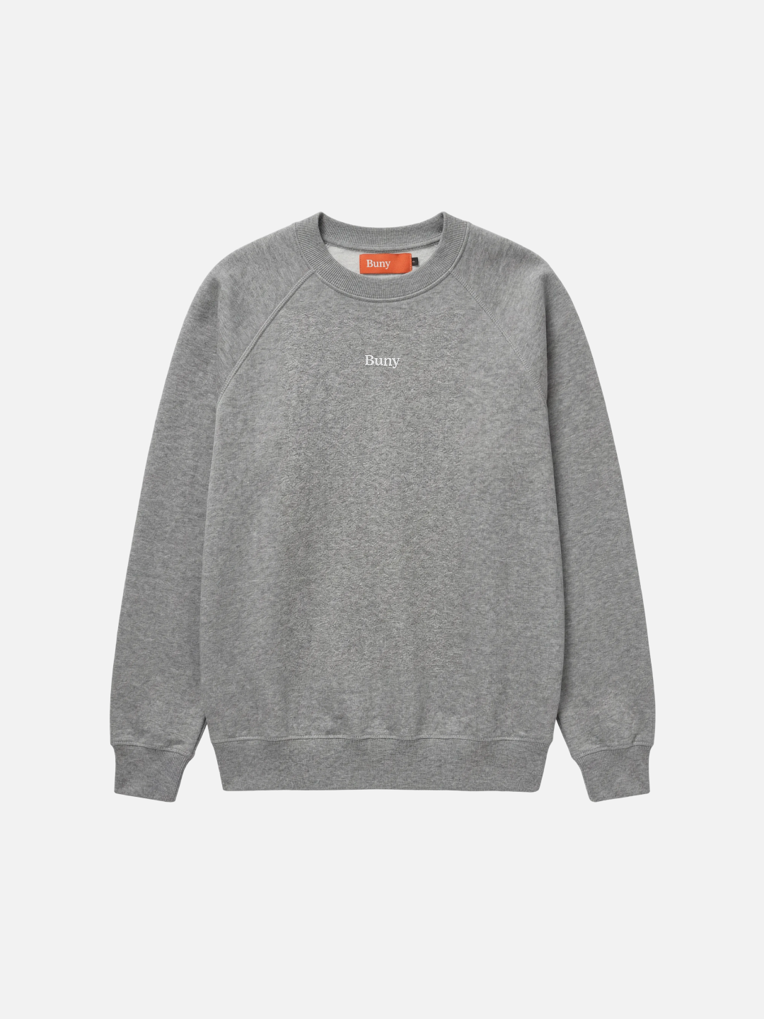 CREWNECK RAGLAN BUNY CINZA MESCLA