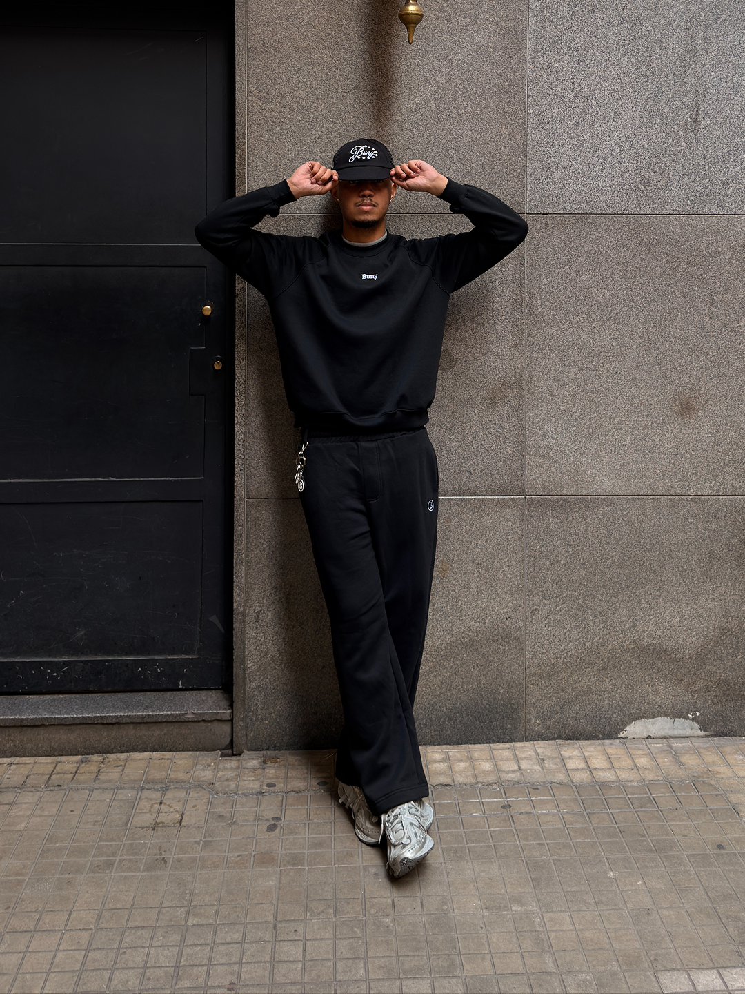 CONJUNTO CREWNECK BLACK