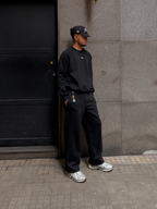 CONJUNTO CREWNECK BLACK