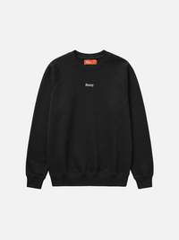 CREWNECK RAGLAN BUNY BLACK