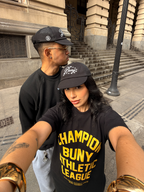 SIX PANEL TRUCKER ATHLETIC BLACK