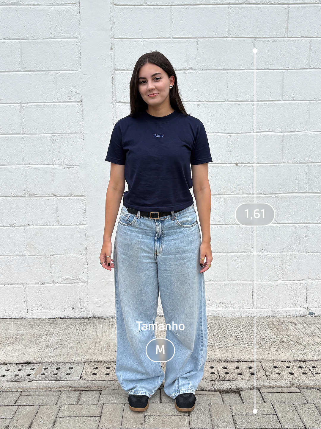 BABY TEE BUNY NAVY