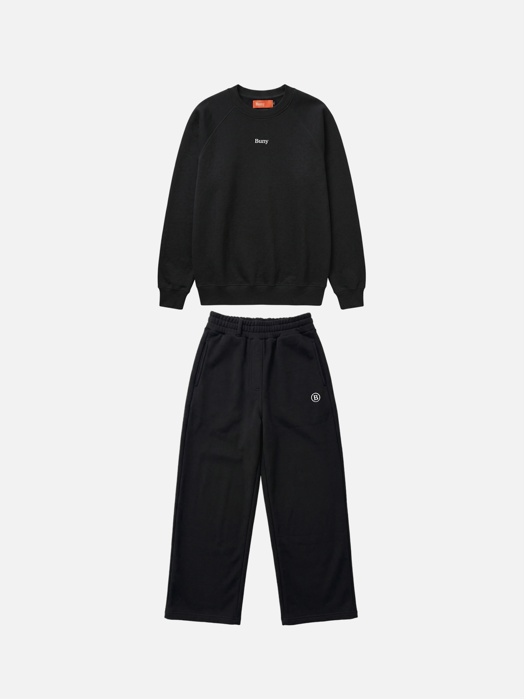CONJUNTO CREWNECK BLACK