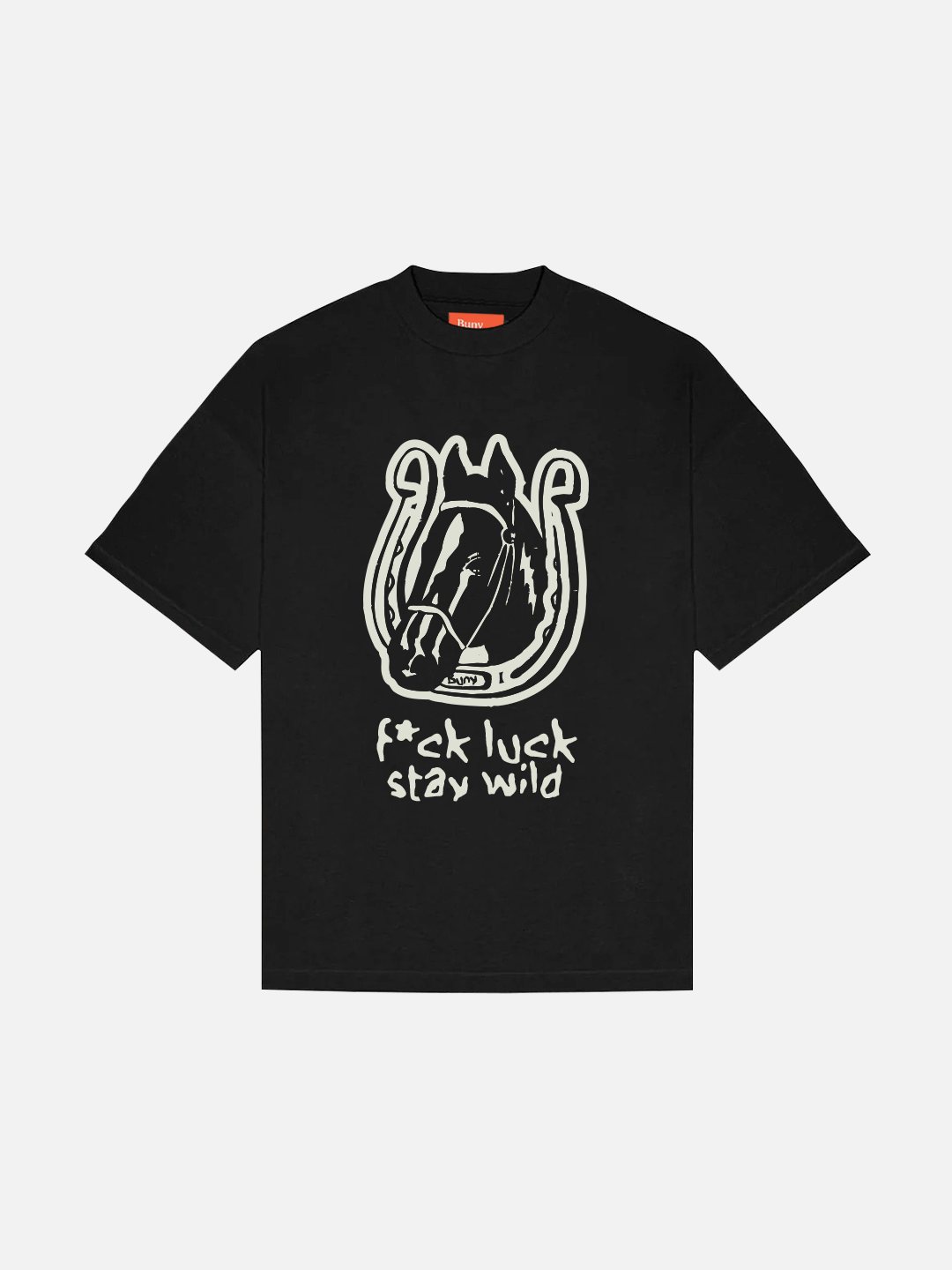 CAMISETA STAY WILD REGULAR - PRETO