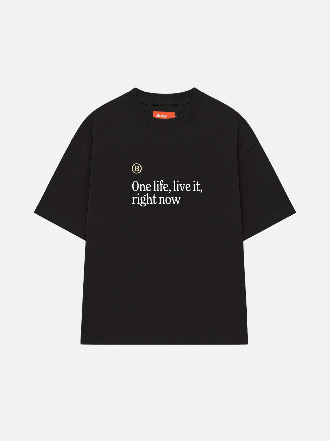 CAMISETA LIVE IT BLACK