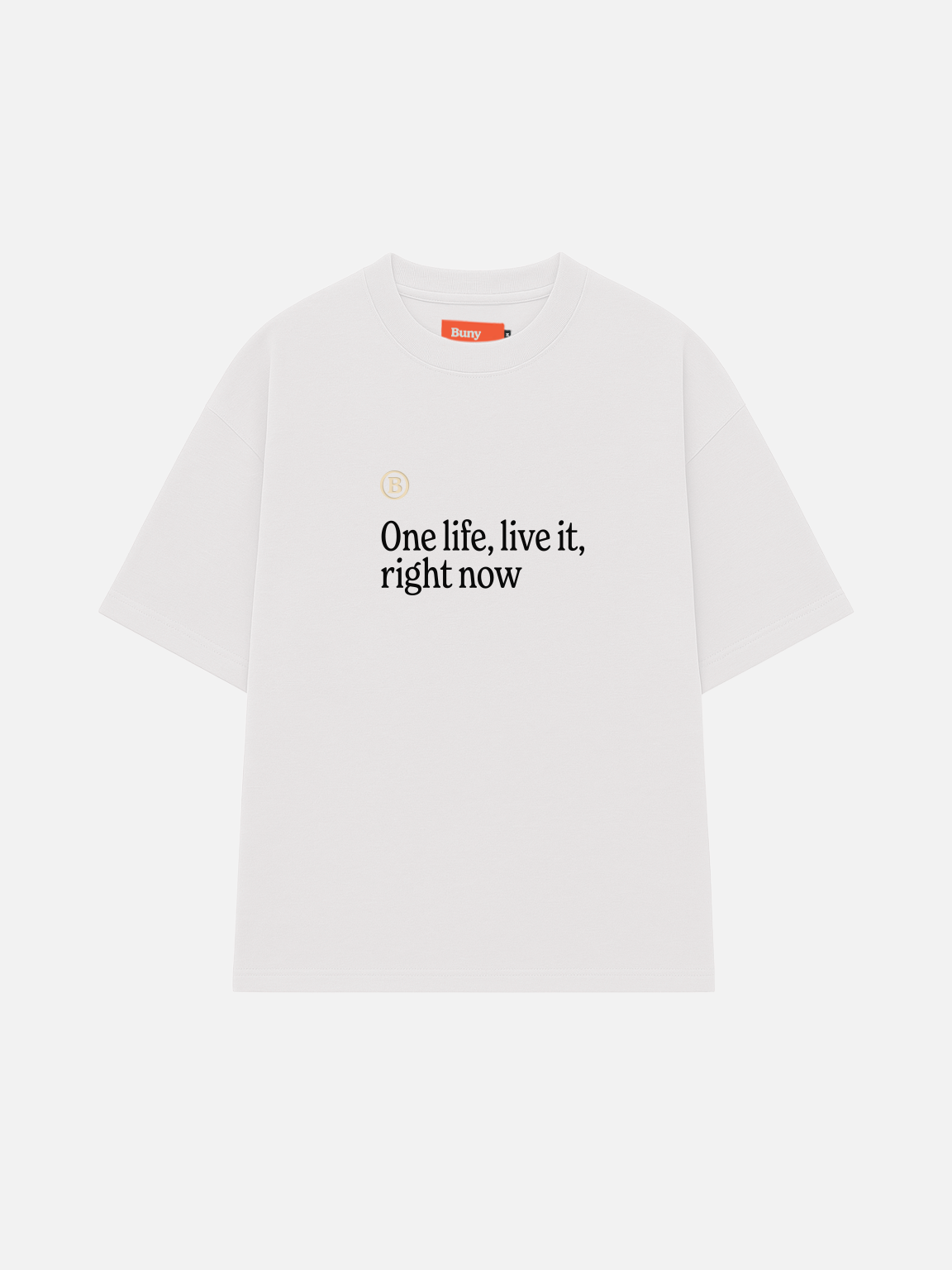 CAMISETA LIVE IT OFF WHITE