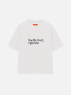 CAMISETA LIVE IT OFF WHITE