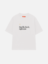 CAMISETA LIVE IT OFF WHITE
