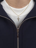 QUARTER ZIP BUNY NAVY