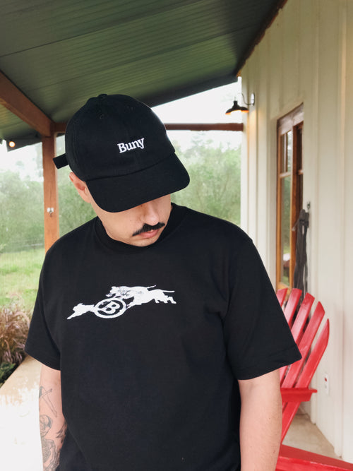 DAD HAT BUNY BLACK