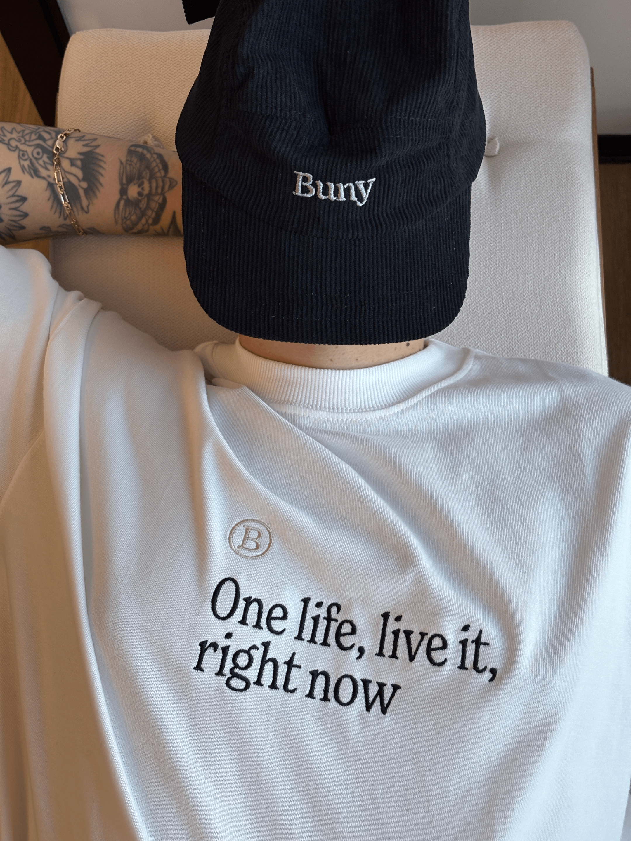 FIVE PANEL COTELÊ BUNY BLACK