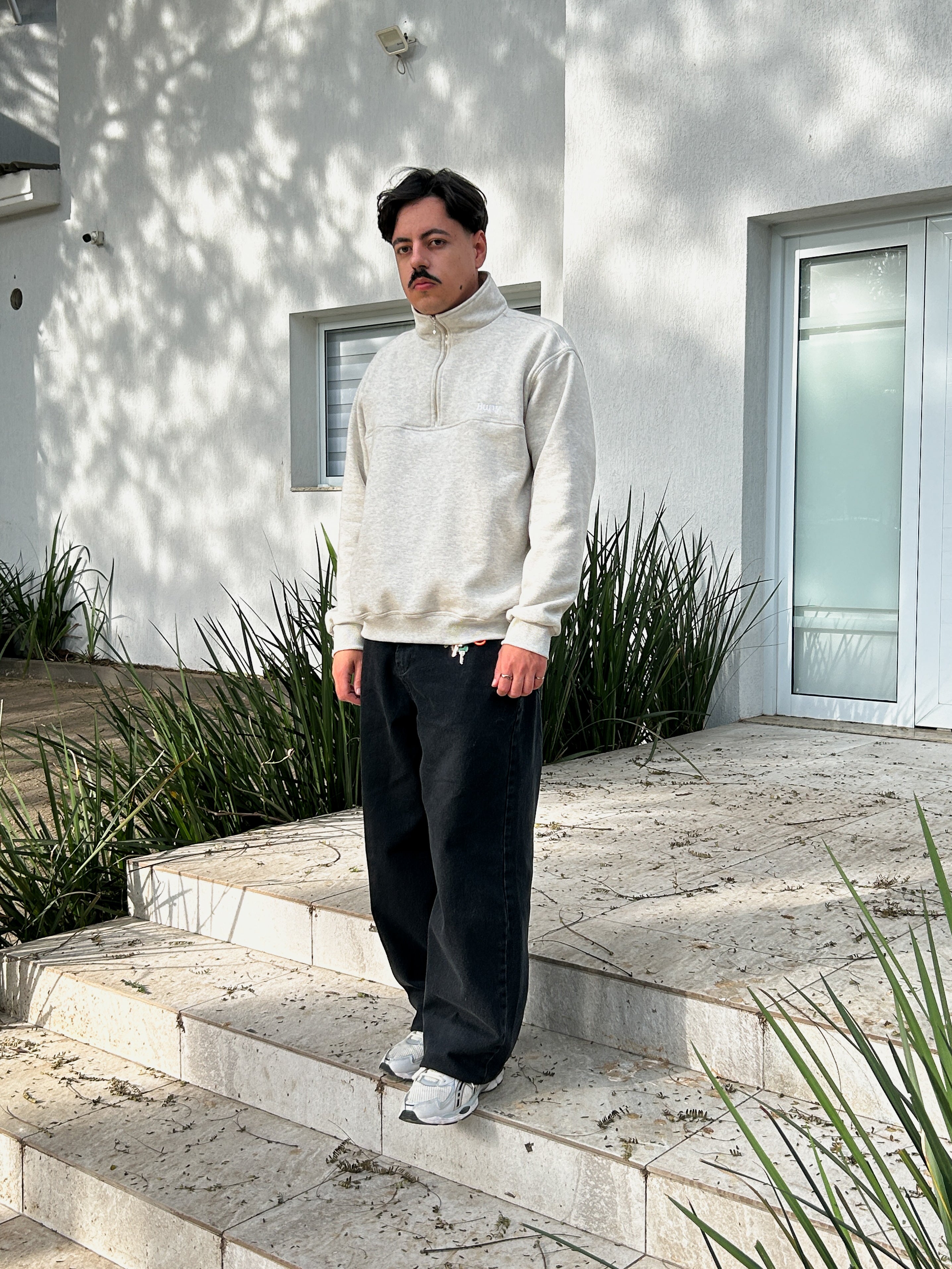 QUARTER ZIP BUNY MESCLA
